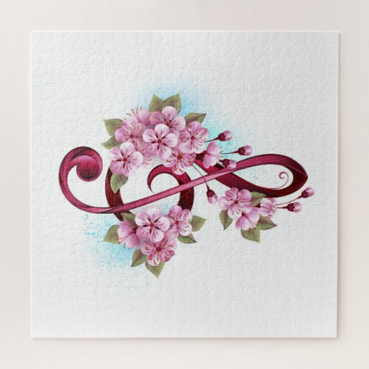 Puzzle Notes de clef musicale en treble avec des fleurs S (Horizontal)