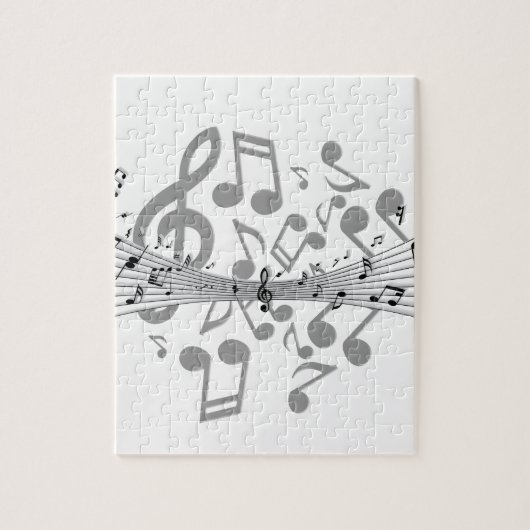 Puzzle Notes de musique (Vertical)