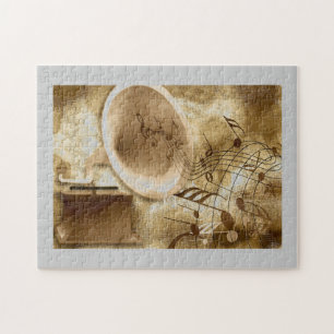 Puzzle Notes de musique groupe danse art cadeaux destin