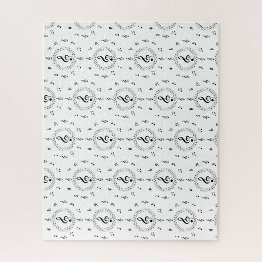 Puzzle Notes musicales (Vertical)