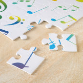 Puzzle Notes musicales 4 (Côté)