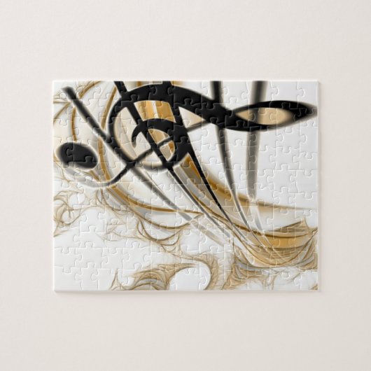 Puzzle Notes musicales Élégantes (Horizontal)