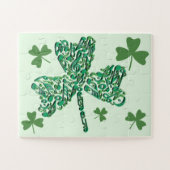 Puzzle Notes musicales shamrocks (Horizontal)