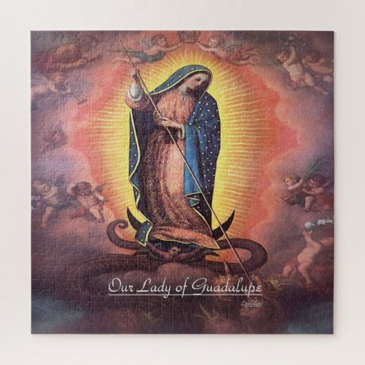 Puzzle Notre Dame de Guadalupe Rev12 (Vertical)