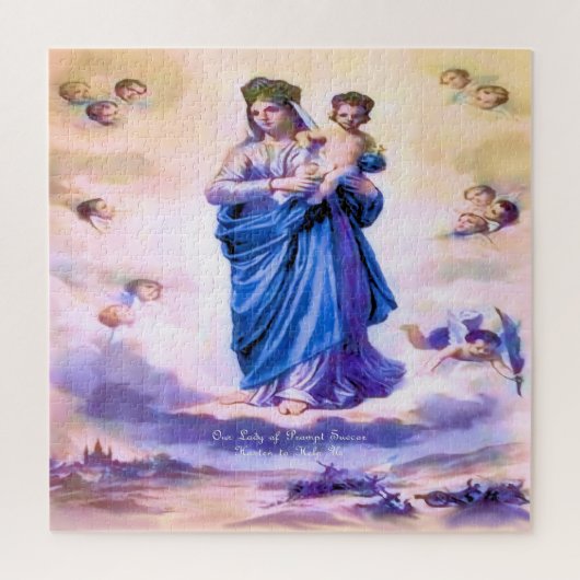 Puzzle Notre Dame de l'Prompt Succor (Vertical)