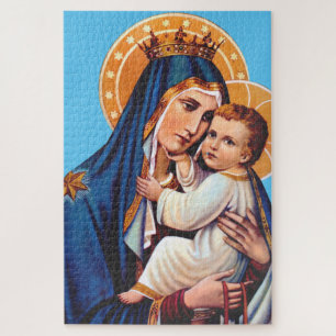 Puzzle Notre-Dame du Mont-Carmel Art dévotionnel