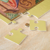 Puzzle Notre-Dame du Rosaire avec le Christ Enfant (Côté)