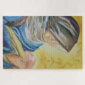 Puzzle Notre Dame du Silence tenant le bébé Jésus (Horizontal)