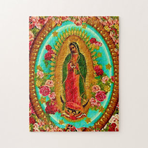 Puzzle Notre Dame Guadalupe-Mexique Sainte Vierge Marie