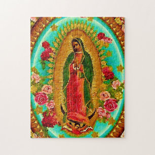 Puzzle Notre Dame Guadalupe-Mexique Sainte Vierge Marie