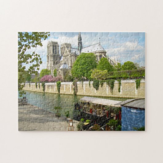 Puzzle Notre Dame Paris. (Horizontal)