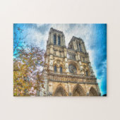 Puzzle Notre Dame Paris. (Horizontal)
