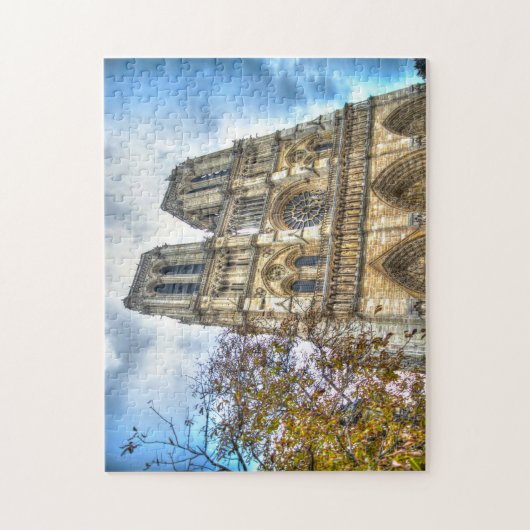 Puzzle Notre Dame Paris. (Vertical)