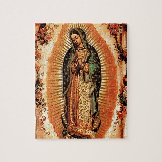 Puzzle Notre Madame de Guadalupe et des anges (Vertical)