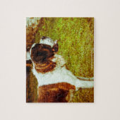 Puzzle Notre Saint-Bernard, l'animal de compagnie de notr (Vertical)