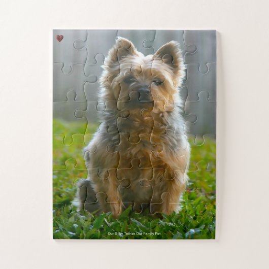 Puzzle Notre Silencieux Terrier Notre familier (Vertical)