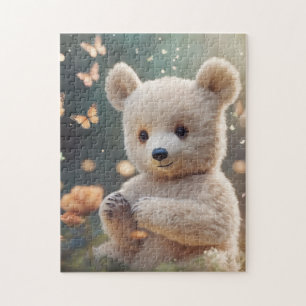 Puzzle Nounours dans le jardin