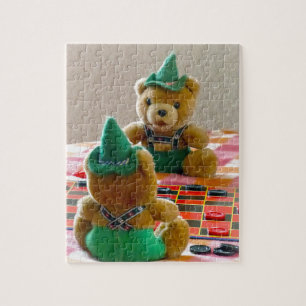 Puzzle Nounours en peluche