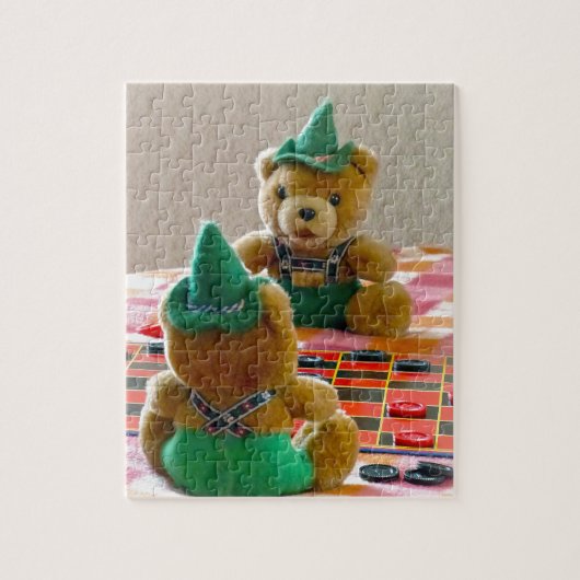 Puzzle Nounours en peluche (Vertical)