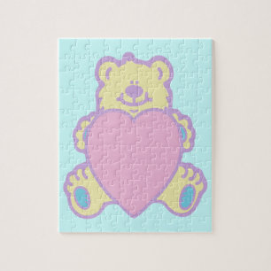 Puzzle Nounours Teddy Bear Cœur d'Amour
