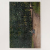Puzzle Nourrir les oiseaux dans le parc (par Paul Peel) (Vertical)