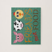 Puzzle Nourriture d'amis pas (Vertical)