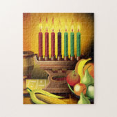Puzzle Nourriture de Kwanzaa (Vertical)