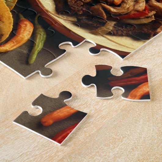 Puzzle Nourriture mexicaine (Côté)