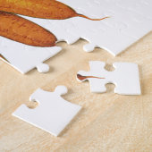 Puzzle Nourriture Vintage, tas de carottes biologiques lé (Côté)