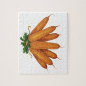 Puzzle Nourriture Vintage, tas de carottes biologiques lé (Vertical)