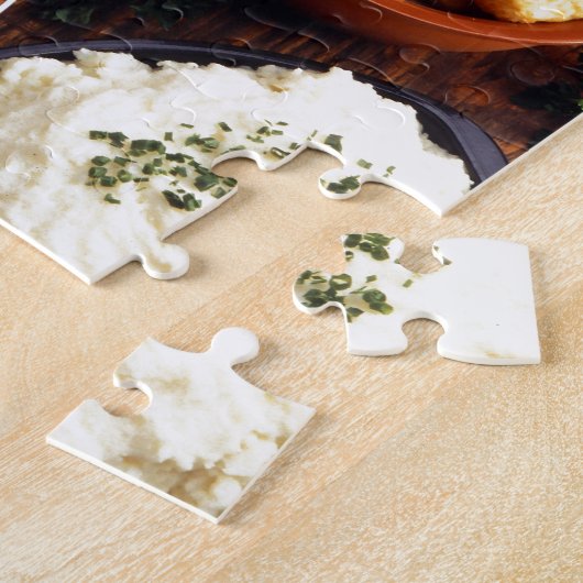 Puzzle Nourritures de pomme de terre (Côté)