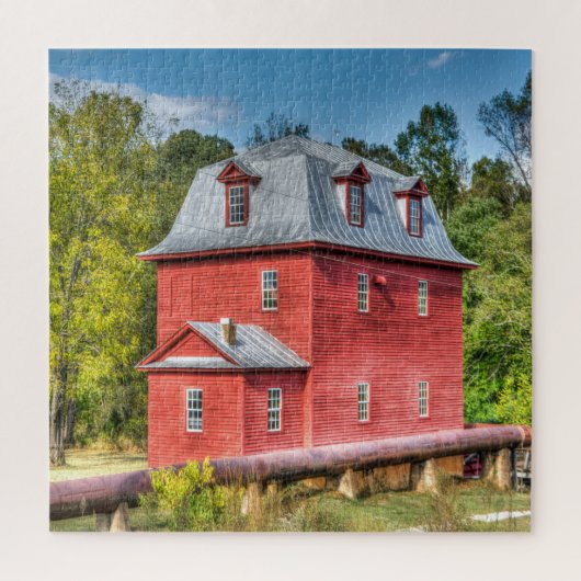 Puzzle Nous adorons The Big Otter Mill Virginia. (Vertical)