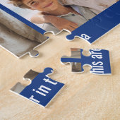 Puzzle Nous aimons Ajouter un nom - 5 Collage de photos (Côté)