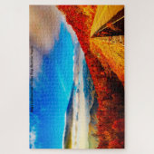 Puzzle Nous aimons Blue Ridge Mountains Virginia. Jigsaw (Vertical)