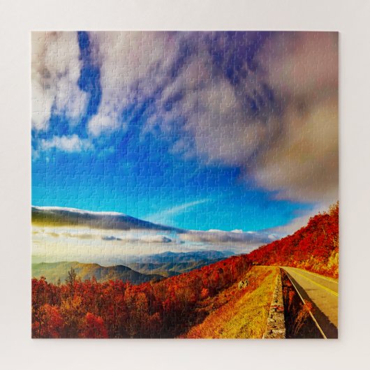 Puzzle Nous aimons Blue Ridge Mountains Virginie. (Vertical)