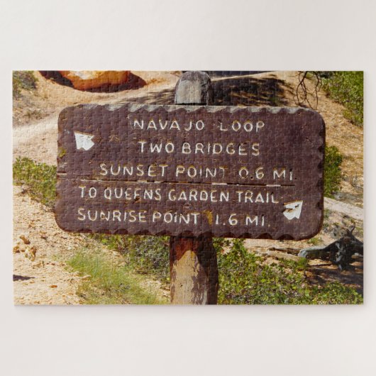 Puzzle Nous Aimons Bryce Canyon Utah (Horizontal)