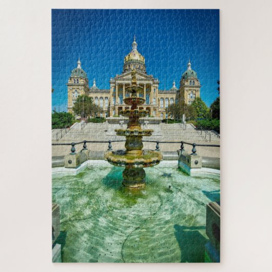 Puzzle Nous aimons Des Moines Iowa. (Vertical)
