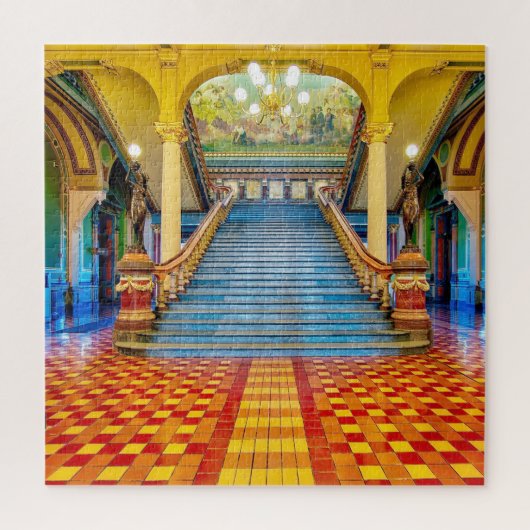 Puzzle Nous aimons Des Moines Iowa. (Vertical)