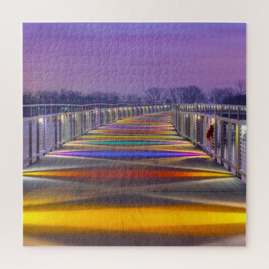 Puzzle Nous aimons Gray's Lake Iowa. (Vertical)