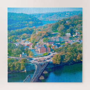 Puzzle Nous aimons Harpers Ferry Virginie-Occidentale.