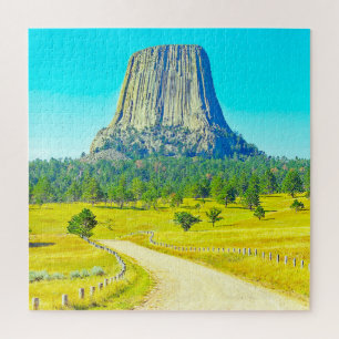 Puzzle Nous aimons la tour du diable Wyoming.