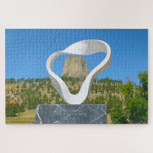 Puzzle Nous aimons la Tour du Diable Wyoming. (Horizontal)
