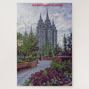 Puzzle Nous aimons le casse-tête de Salt Lake City Utah
