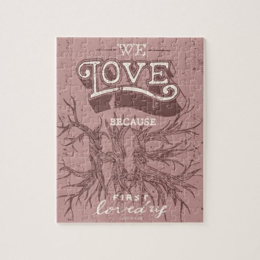 Puzzle Nous aimons (le rose) (Vertical)