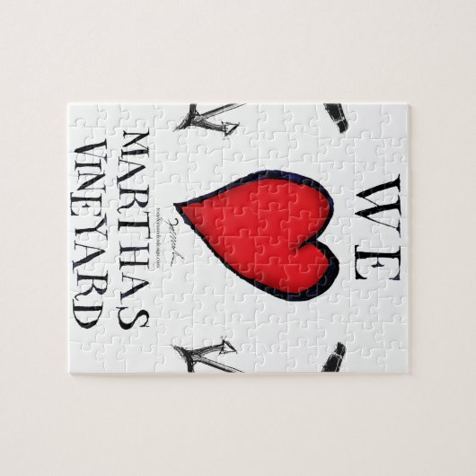 Puzzle nous aimons le vignoble de Martha (Horizontal)