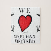 Puzzle nous aimons le vignoble de Martha (Vertical)