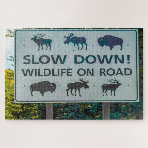 Puzzle Nous aimons le Wyoming