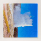 Puzzle Nous Aimons Le Wyoming De Vieux Fidèles. (Horizontal)