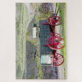 Puzzle Nous aimons le Wyoming des Vieux Wagons. (Vertical)