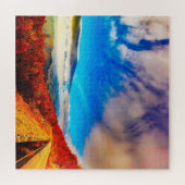 Puzzle Nous aimons les Blue Ridge Mountains Virginia (Horizontal)